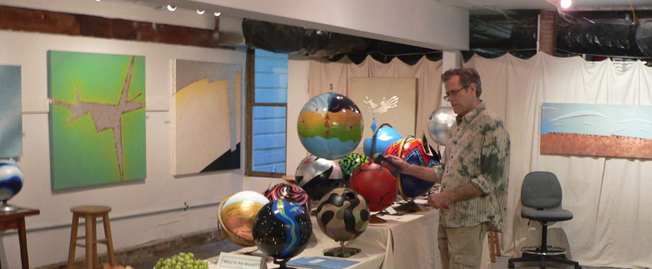 Michael Lownie, open studio 2011