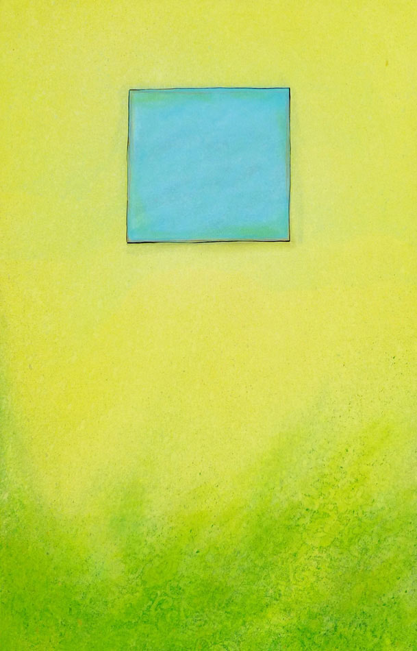 Nozone: acrylic on canvas, 60"x36"x1.5",   2004